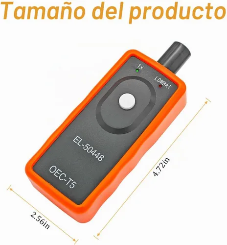 Vista 2 de Bittwee EL-50448 TPMS Herramienta de reaprendizaje, entrenamiento de programación de sistemas automáticos, OEC-T5 para la mayoría de los vehículos