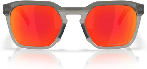 Vista 8 de Oakley OO9533 HSTN SQ Square Sunglasses Cerveza mate/Prizm Tungsteno