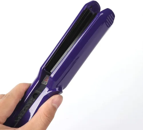 Vista 7 de MBHAIR Plancha de cerámica para dar volumen al peinado esponjoso, plancha de pelo de corrugación, plancha de pelo de cerámica antiestática