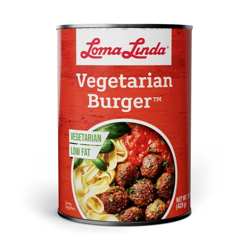 Vista 3 de Loma Linda - Carnes a base de plantas (hamburguesa vegetariana (15 oz.), paquete de 3
