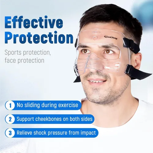 Vista 2 de Qiancheng Protector facial de nariz, máscara protectora L2