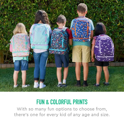 Vista 5 de Bentgo Kids Prints 2 en 1 Mochila y lonchera aislada
