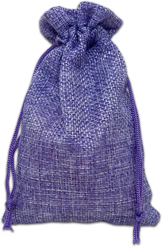 Vista 7 de TheDisplayGuys - Paquete de 12 bolsas de regalo de arpillera natural de 4 x 6 pulgadas con cordón (marrón natural, pequeña) para recuerdos