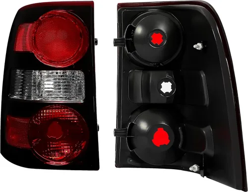 Vista 9 de HECASA Luces traseras compatibles con Ford Explorer 2006-2010, de repuesto para 6L2Z13405CA FO2818140 6L2Z13404CA FO2819140 luces traseras halógenas