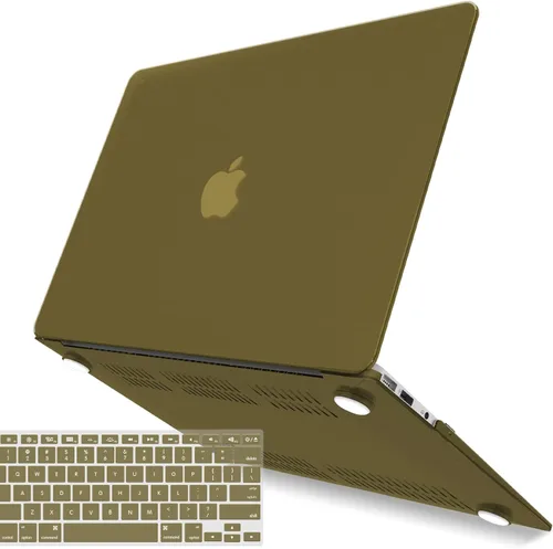Vista 53 de IBENZER - Funda compatible con MacBook Air de 11 pulgadas, modelo A1370 A1465, funda de plástico suave al tacto, rígida, en paquete con funda