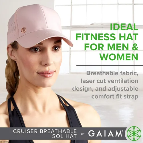 Vista 4 de Gaiam Women's Hat-Cruiser Breathable Sol