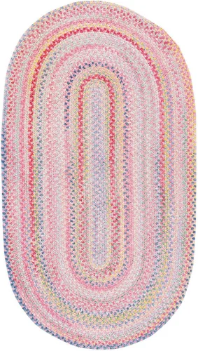 Vista 12 de Capel Rugs Baby's Breath - Alfombra ovalada trenzada (2 x 3 pulgadas), color natural