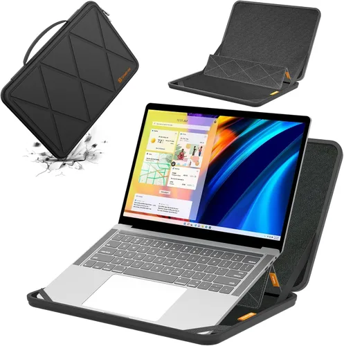 Vista 35 de Smatree MS75T Hard EVA Case with Stand for 15.3 inch Lenovo Yoga Slim 7i MS - Negro