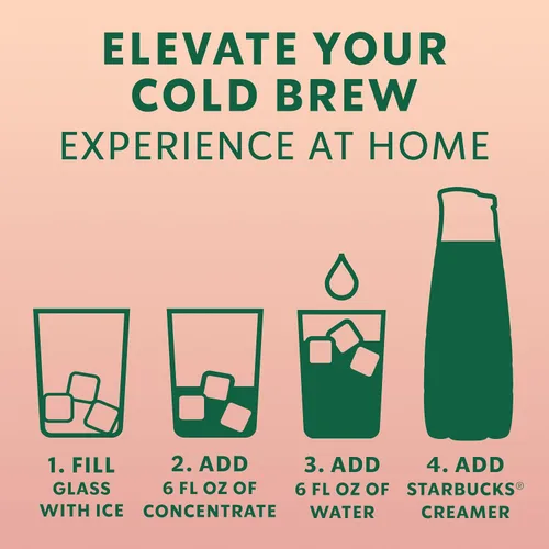Vista 7 de Starbucks Cold Brew Concentrado de café, café helado con sabor a canela y azúcar morena endulzada, 32 onzas líquidas