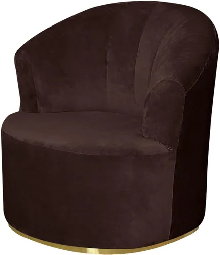 Vista 8 de Funda de terciopelo para silla giratoria de barril giratorio, funda elástica para silla decorativa de barril para sillón, funda de sofá moderna