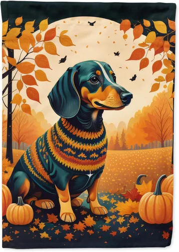 Vista 62 de Caroline's Treasures DAC1001GF Affenpinscher - Bandera decorativa para jardín de otoño, decoración para patio exterior, patio, parterres