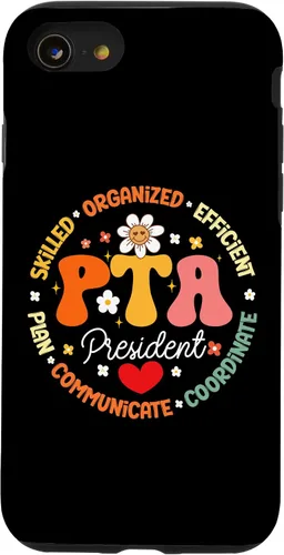 Vista 13 de iPhone 15 Parents Teacher Association Team Supporter PTA President Case