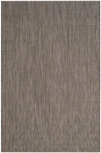 Vista 87 de Safavieh Colección Courtyard CY8022 Alfombra, 2 pies x 3 pulgadas x 5 pies, aguamarina y gris, impermeable, fácil de limpiar, sin pelusa
