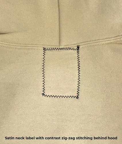 Vista 7 de Riot Society - Sudadera con capucha estampada o bordada para hombre
