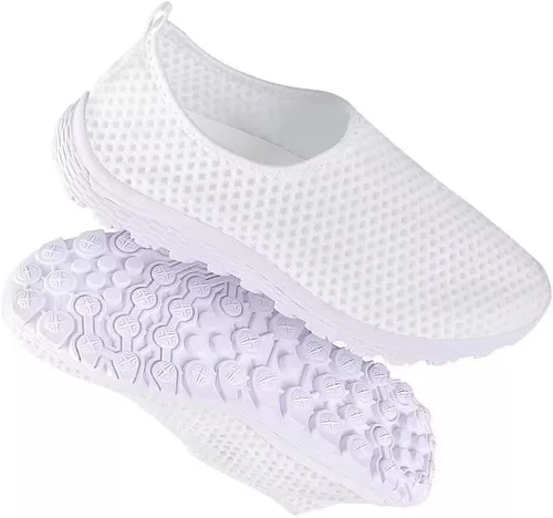 Vista 6 de Biyejit Zapatos de agua para mujer, zapatos acuáticos de secado rápido, antideslizantes, informales, para caminar, deportes, zapatos planos sin