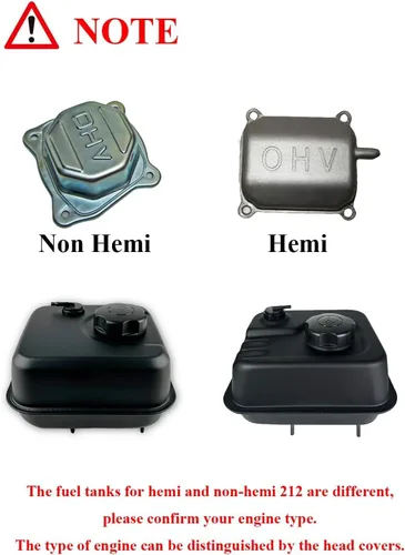 Vista 2 de YAMAKATO TANQUE DE GAS para Predator 212 Hemi 60363 (3,53 litros/0,93 galones)