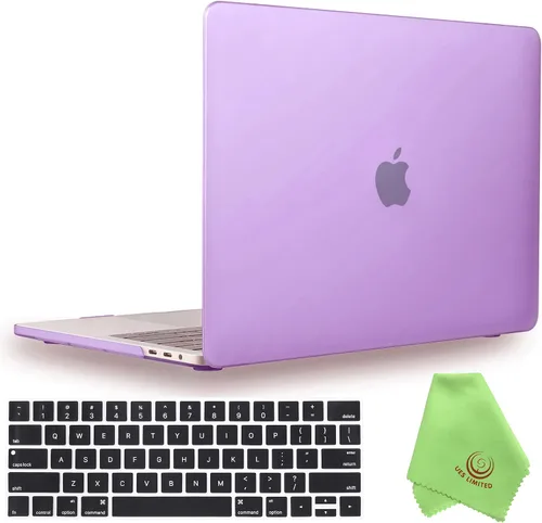Vista 60 de UESWILL Compatible con MacBook Pro de 13 pulgadas M1 M2 2016-2024 versión A2338 A2289 A2251 A2159 A1989 A1706 A1708, con Touch Bar USB-C, funda