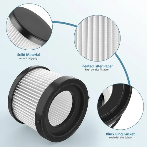 Vista 6 de DCV5011H Filtro de vacío HEPA para aspiradora de mano inalámbrica DEWALT