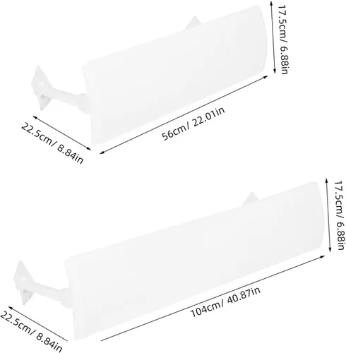 Vista 2 de Inicio Aire acondicionado Parabrisas Deflector de aire ajustable para rejillas de ventilación Tubos de bambú Deflector de aire de CA Ladybug Ac