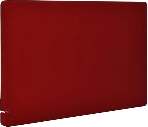 Vista 3 de eXtremeRate Carcasa Joycon de agarre suave al tacto rojo escarlata, con botones de juego completo para Nintendo Switch, placa frontal de repuesto