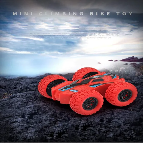 Vista 6 de DqsWko Coches de fricción de doble cara para niños, auto de inercia de vibración. Coche de juguete para tirar hacia atrás. Coche grande de juguete