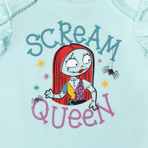 Vista 6 de Disney Nightmare Before Christmas Zero Sally Jack Skellington - Conjunto de traje de 3 piezas para niñas y bebés