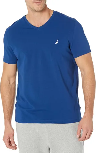 Vista 4 de Nautica Camiseta de manga corta para hombre con cuello en V