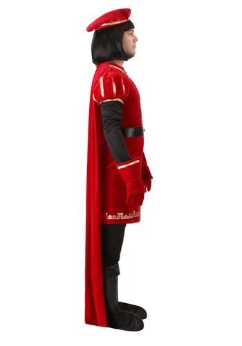 Vista 7 de Disfraz de Lord Farquaad para Hombre de Shrek Multicolor