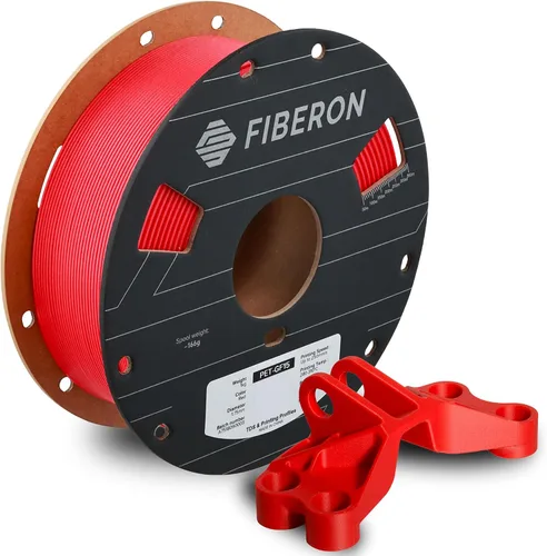Vista 19 de Polymaker Fiberon ASA-CF08 Filamento ASA de fibra de carbono de 0.07 in 4.370 - 0.07 in Fiberon Asa-cf08 Negro 1.1 lbs (Código hexagonal: #000000)