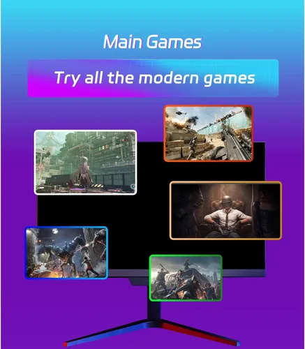 Vista 7 de SOYO AMD Radeon RX580 - Tarjeta gráfica para juegos con 8 GB y 256 bits Blanco