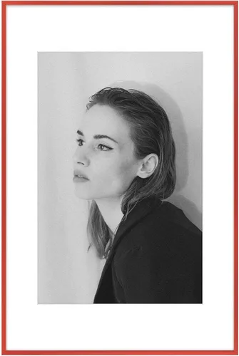 Vista 101 de Golden State Art - Portarretratos de aluminio de 5 x 7 pulgadas - con paspartú para fotos de 4 x 6 o sin paspartú para fotos de 5 x 7 - Cubierta