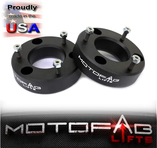 Vista 3 de MotoFab Lifts CH-2.5 kit de elevación de nivelación frontal de 2.5 pulgadas que elevará la parte delantera de su Chevy/pickup GMC