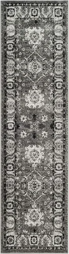 Vista 9 de SAFAVIEH Vintage Hamadan Collection - Alfombra de área de 2 pies 3 pulgadas x 4 pies, naranja y azul, diseño tradicional persa, no desprende pelusa