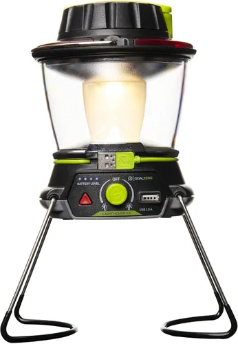 Vista 2 de Lighthouse 600 - Luz ajustable multifuncional perfecta para acampar, eventos al aire libre o uso de emergencia, 600 lúmenes, carga USB de teléfonos
