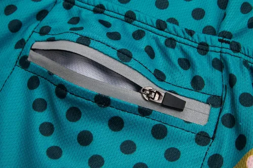 Vista 5 de GCRFL Camiseta de ciclismo de manga larga para hombre con bolsillo de cremallera 31 transpirable de secado rápido