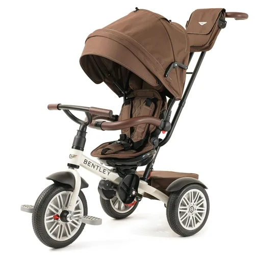 Vista 12 de Bentley Trike, bicicleta todo terreno para niños pequeños 6 en 1, con licencia oficial y diseñada por Bentley Motors UK; el triciclo de bebé a niño