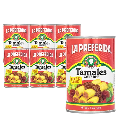 Vista 11 de La Preferida Tamales de carne de res y cerdo (15 onzas (paquete de 1))