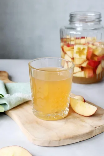 Vista 2 de Kirkland Vinagre de sidra de manzana orgánico crudo y sin filtrar