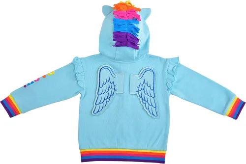 Vista 2 de My Little Pony Girl's Roleplay Hoodie with 3D Ears