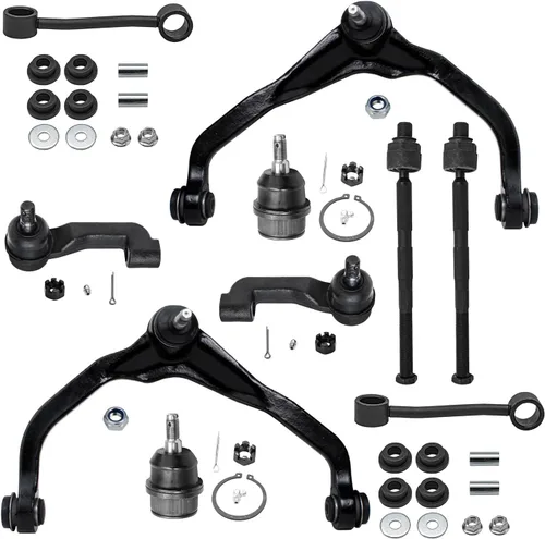 Vista 216 de Detroit Axle - Kit de suspensión delantera de 10 piezas para Chevrolet Trailblazer GMC Envoy 2004-2007 2005 2006 Soportes de brazo de control