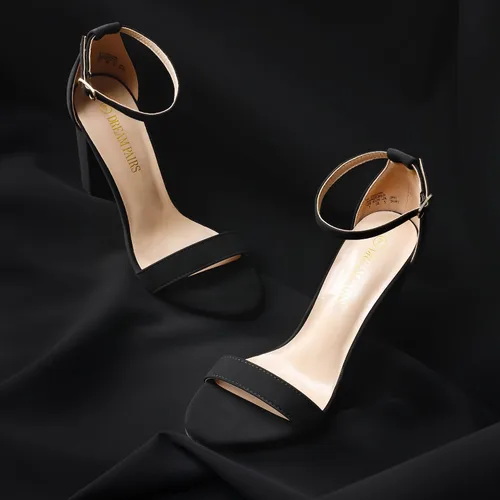 Vista 6 de DREAM PAIRS - Sandalias de tacón alto para mujer