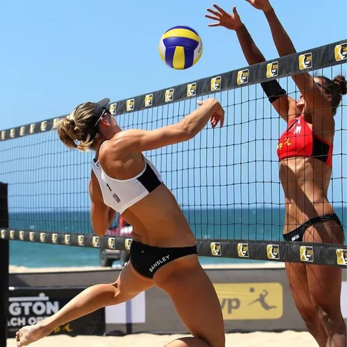 Vista 5 de Official Size 5 Volleyball, Soft Indoor Outdoor Volleyball for Game Gym Training Beach Play, 2 Pcs Per Pack with Pump Kit