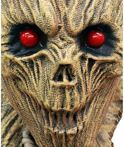 Vista 2 de Ghoulish Productions - Máscara de espantapájaros encogida, talla única , Multi