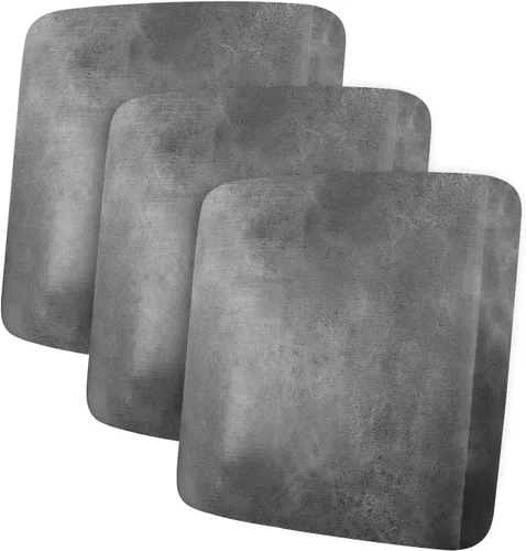 Vista 34 de ANARACHON Fundas de cojín de sofá con aspecto de cuero, juego de fundas de asiento de sofá, protector de muebles para sillón seccional, sofá biplaza