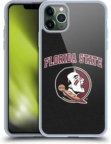 Vista 18 de Oficial Universidad Estatal de Florida FSU Soft Gel Case para iPhone de Apple 7 Plus/iPhone 8 Plus, Banner