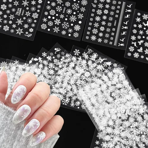 Vista 29 de Calcomanías de uñas de gato, 8 hojas de calcomanías autoadhesivas 3D con diseño de gato dorado, plateado, negro, blanco, para niños, niñas, mujeres