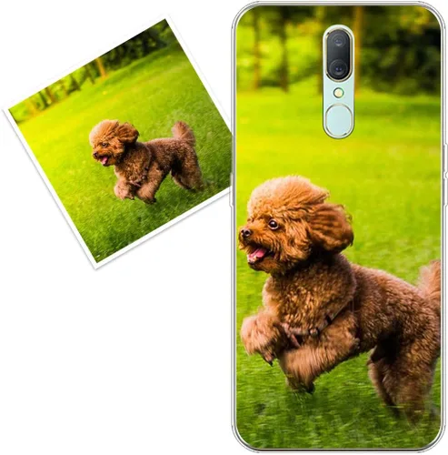 Vista 25 de Funda personalizada compatible con Oppo A1 Pro, fundas de teléfono personalizadas con imagen de foto, imagen de texto, cubierta transparente