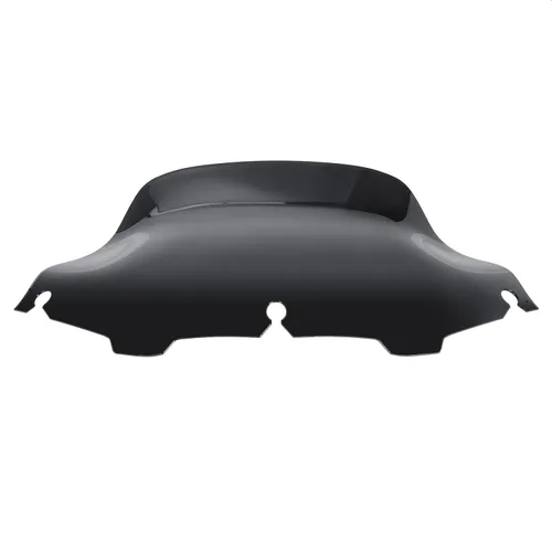 Vista 8 de Parabrisas de 6 pulgadas para Harley Davidson Touring Electra Glide Street Glide Tri Glide 1996-2013 Wave parabrisas (negro)