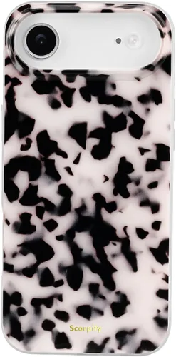 Vista 70 de SCORPIFY - Funda para iPhone 17 Pro Max Leopardo negro transparente LP-Negro Transparente Leopardo