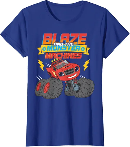 Vista 35 de Blaze & The Monster Machines Cute Blaze - Camiseta Negro